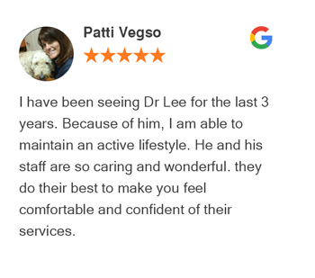 Home 12 Patti Vegso Google review for Active Family Wellness