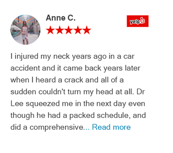 Review by Anne on Yelp for Active Family Wellness Clinic in Fairfax,VA